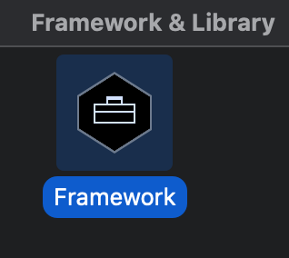 Framework in Xcode